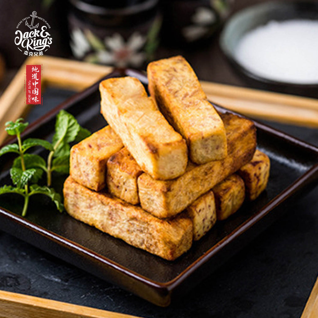 Frozen Pre-Fried Taro Strip (908G*10 JNK) - Jack & King's